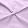 Lilac Pinch Bed Skirt