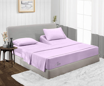 Luxury Lilac Split Head Sheet Set 600TC