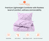 Lilac Pinch King Size Comforter