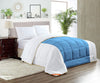 Mediterranean Blue Contrast Comforter Set