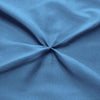 Mediterranean Blue Pinch Bed Skirt