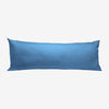 Mediterranean blue body pillow case