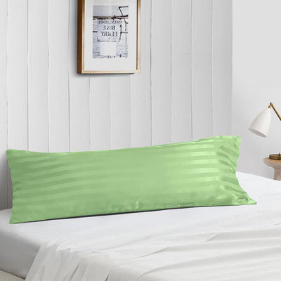 Moss 20x54 stripe body pillow cover