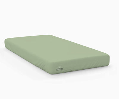 Moss-Fitted Crib Sheet