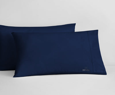 LUXURY NAVY BLUE PILLOWCASES