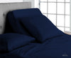 Luxury Navy Blue Split Head Sheet 600TC