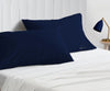 LUXURY NAVY BLUE PILLOWCASES