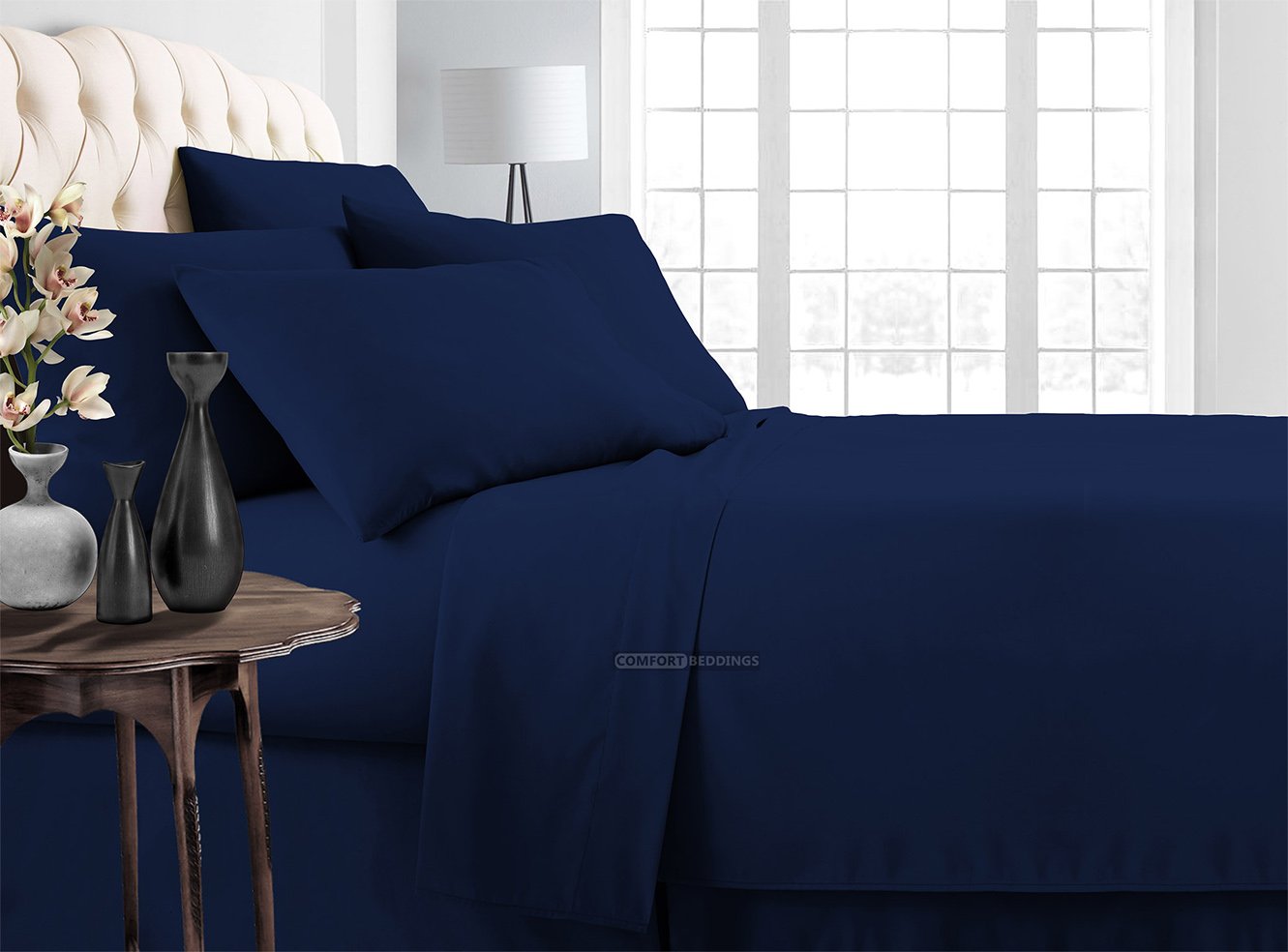 Navy Blue bed in a Bag