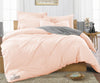 peach duvet cover