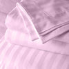 Pink stripe body pillow cases