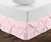 Pink Pinch Bed Skirts