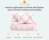 Pink Diamond Ruffle Comforter