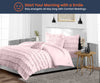Egyptian Cotton Pink ruffled comforter