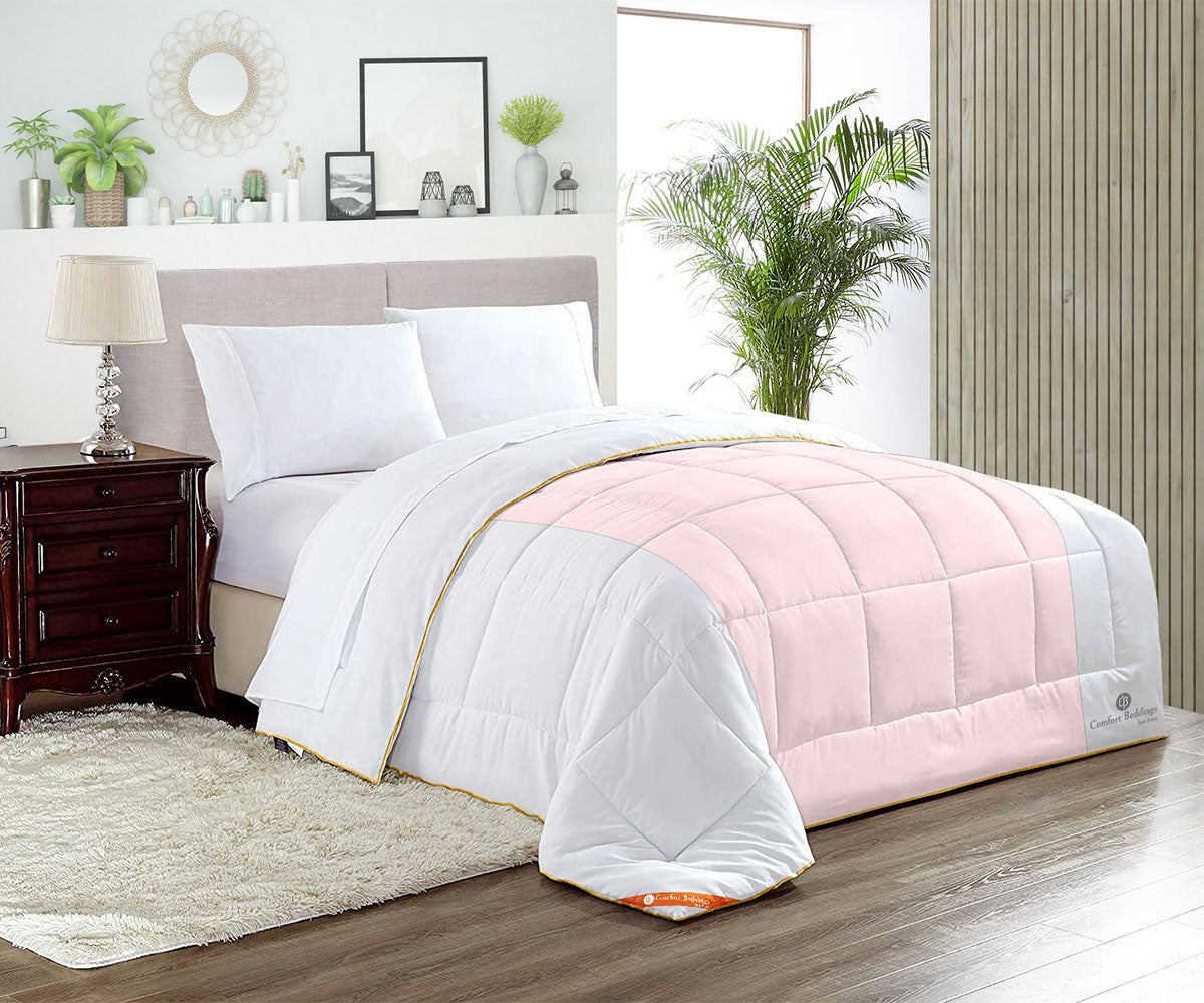 Hot Pink Contrast Comforter
