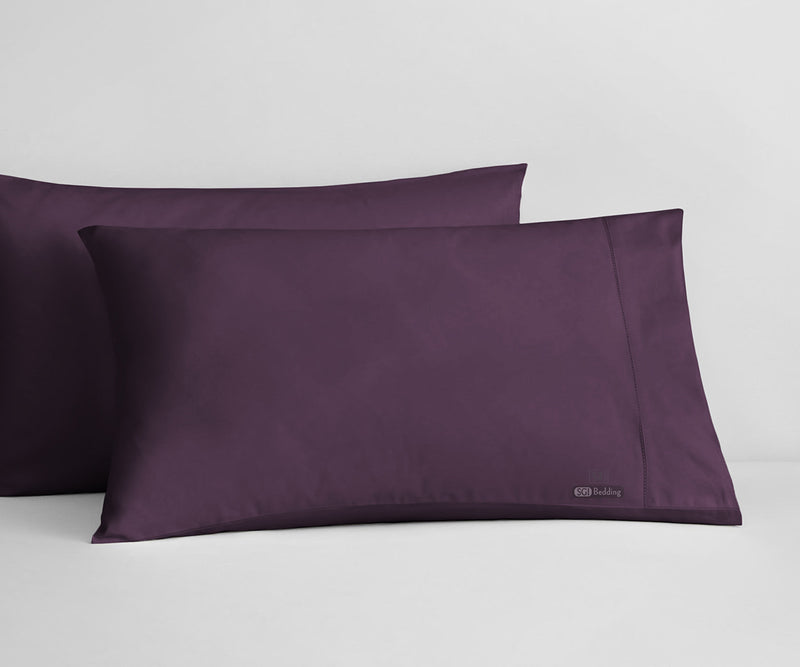 LUXURY PLUM PILLOWCASES