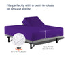 Luxury Purple Split Head Sheets Set 600TC