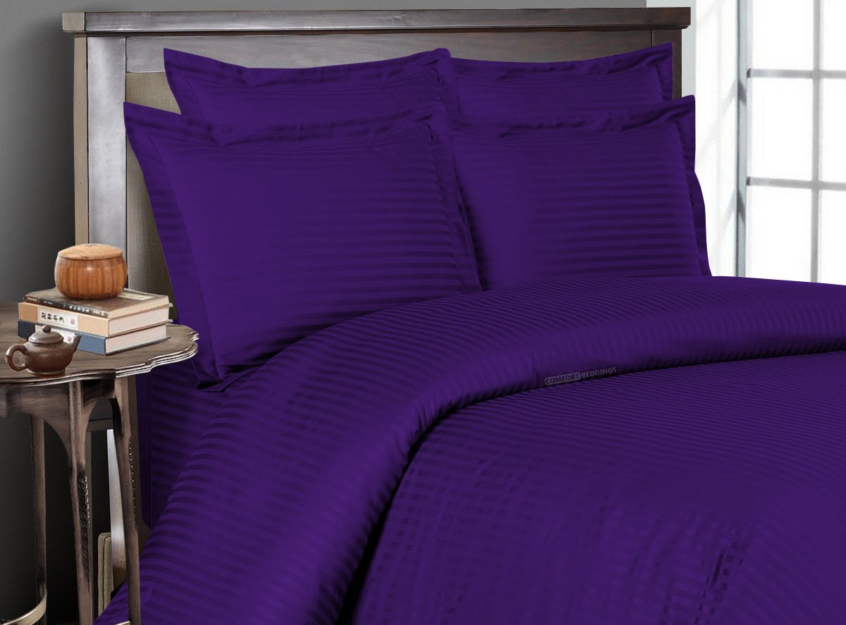 Purple Stripe Bed in a Bag 
