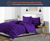 Top Rated Purple 3 Piece ruffled comforter