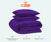 purple duvet cover set