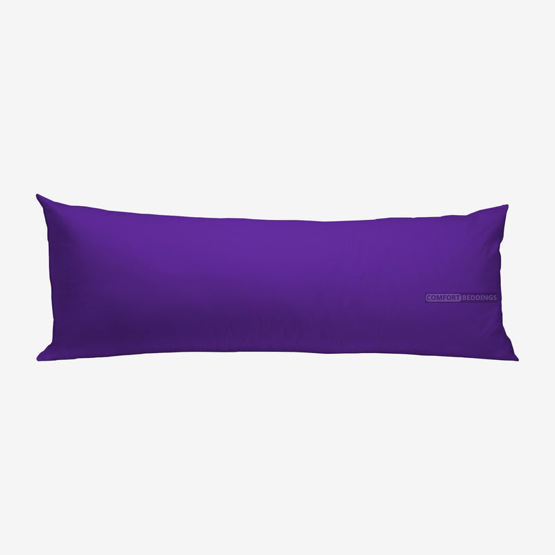 Purple Body 20x54 Pillow Covers