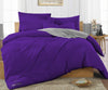 purple duvet cover