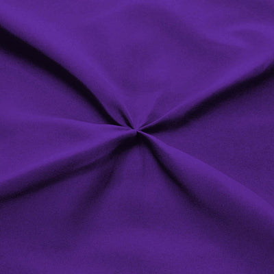 Purple Pinch Bed Skirt