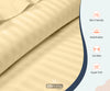 ivory stripe rv queen sheets