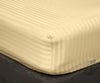 Luxury Rust Stripe Fitted Sheets