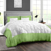 Top Selling Sage Dual Tone Half Pinch Duvet Cover