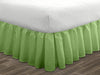 Luxury Sage Ruffle Bed Skirt