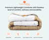Taupe Contrast Comforters
