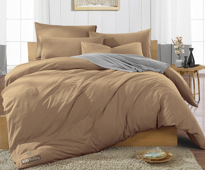 taupe duvet cover