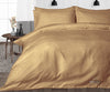 Taupe Striped Duvet Cover
