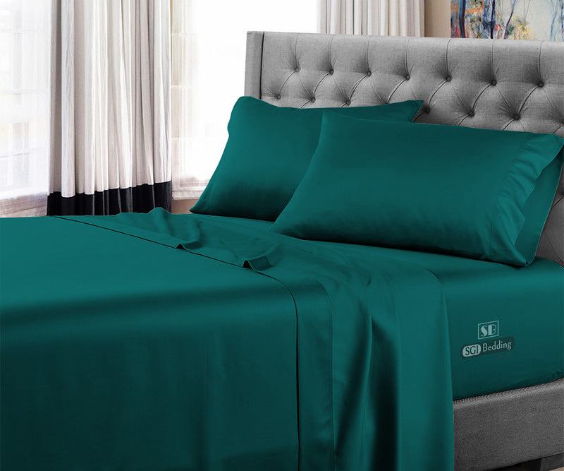 Teal Bed Sheets