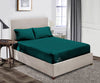 Luxury Teal Fitted Sheets 100% Egyptian Cotton