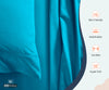 Turquoise Flat Bed Sheets