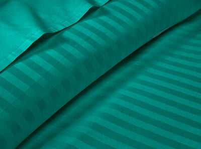 Turquoise Green Striped Bed in a Bag