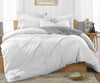 white duvet cover