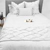 White Colored Bed Runner