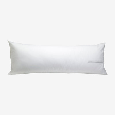 White body pillow cover 20x54