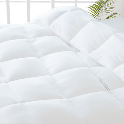 Durable And Breathable Luxury White Comforter