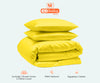 yellow duvet cover set
