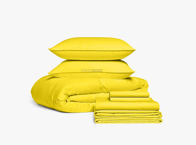 Yellow Bed in a Bag Set