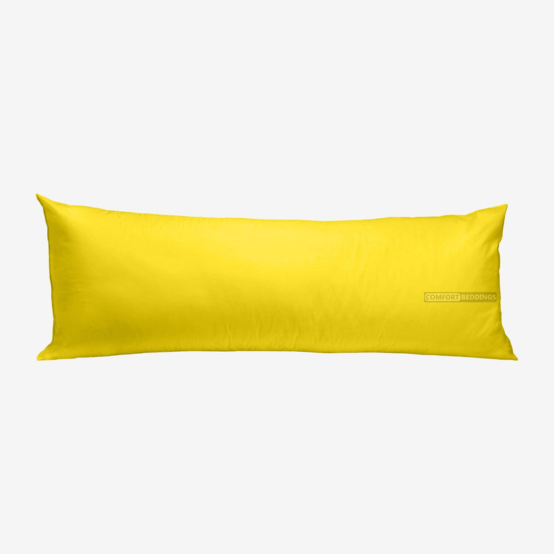 Yellow 20x54 Body Pillow Covers