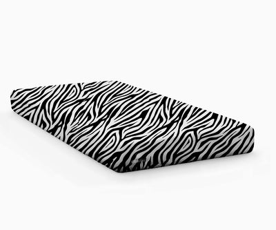 Zebra Print Fitted Crib Sheet