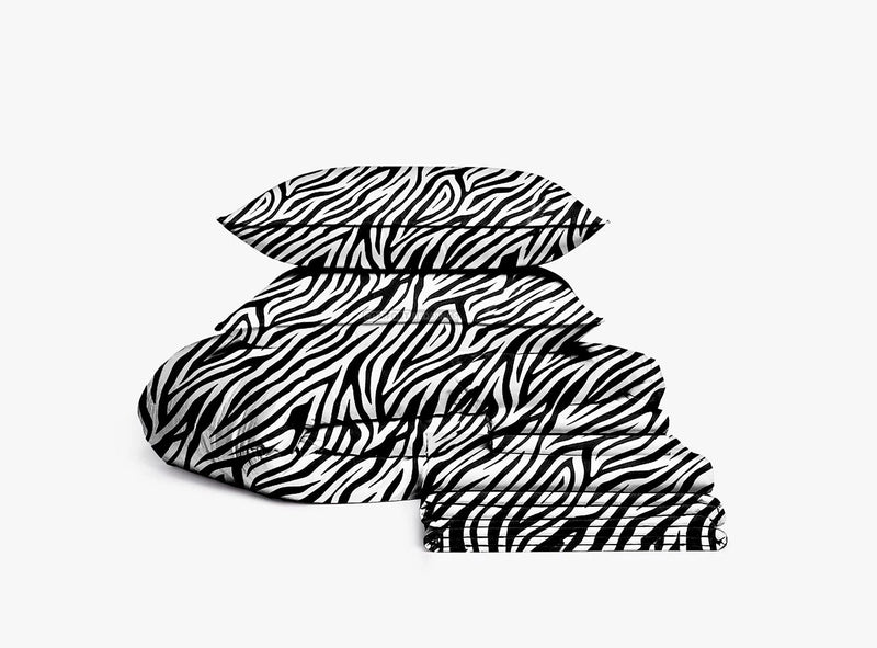 Zebra Print Bed in a Bag