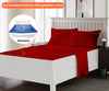 Blood Red Waterbed Sheets