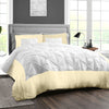 Elegant Ivory Dual tone Half Pinch Duvet Cover