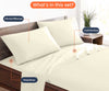 Ivory waterbed sheet