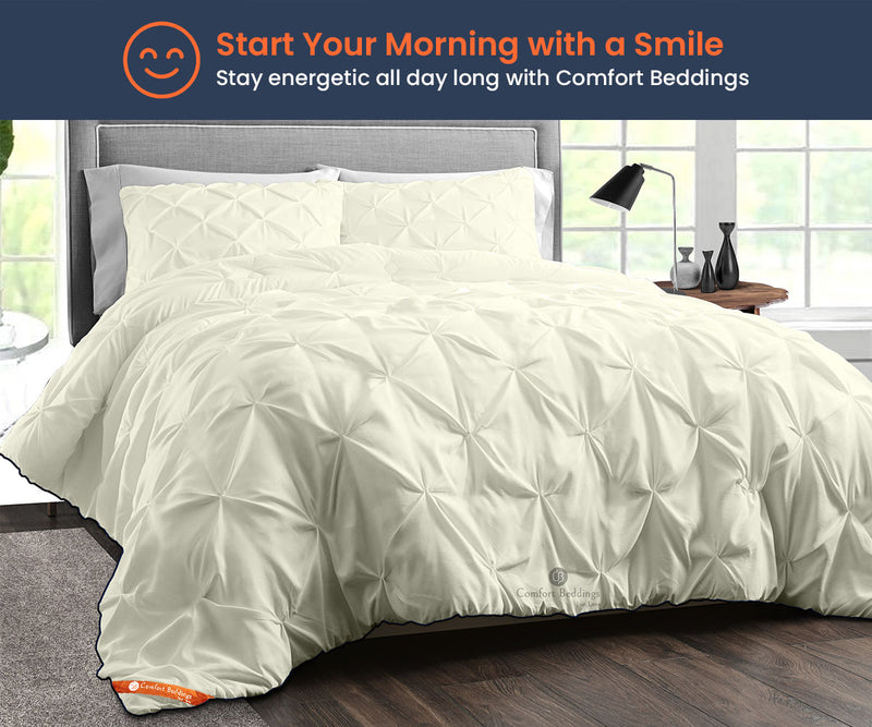 Ivory Pinch Comforter